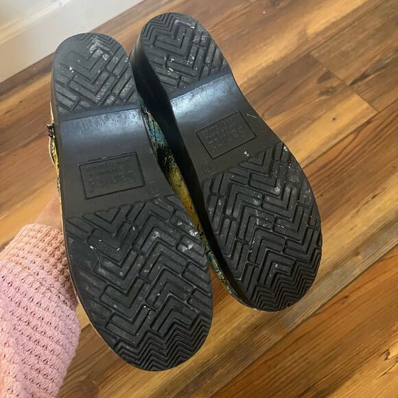 Sanita blue yellow professional clogs size EUR 36, US 5-5.5 - Picture 5 of 8